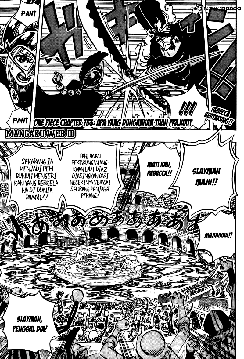 Baca Komik One Piece Chapter 733 734 Bahasa Indonesia