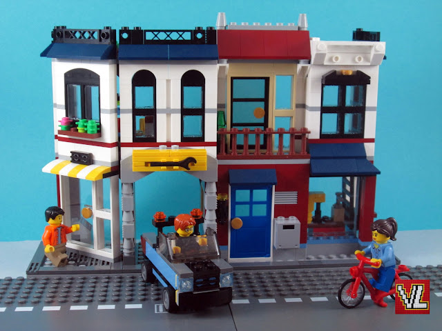 Set LEGO Creator 31026 Bike Shop & Café - modelo 2