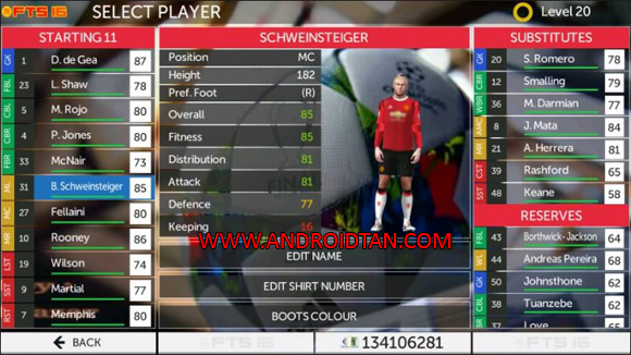 First Touch Soccer 16 Mod Apk for Android