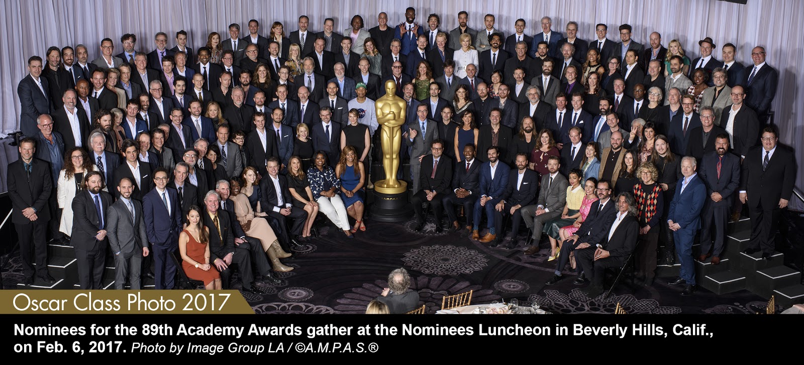 Oscars 2019 Nominees celebrated at luncheon; take ‘Oscar Class Photo