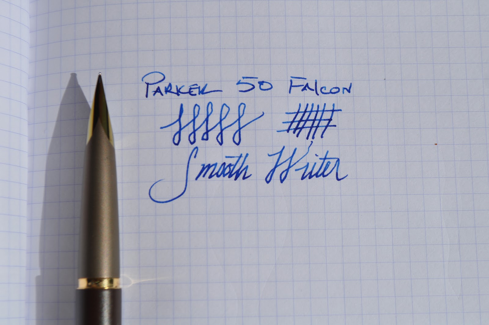 Redlands Pens: Parker 50 Falcon Fountain Pen (1 of 2 Falcons)
