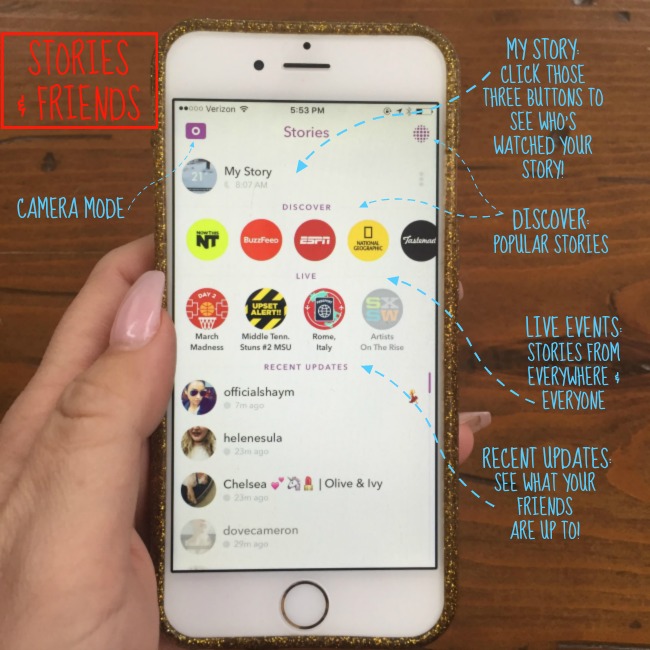 Snapchat A Tutorial & my Favorite People. Everyday Grace