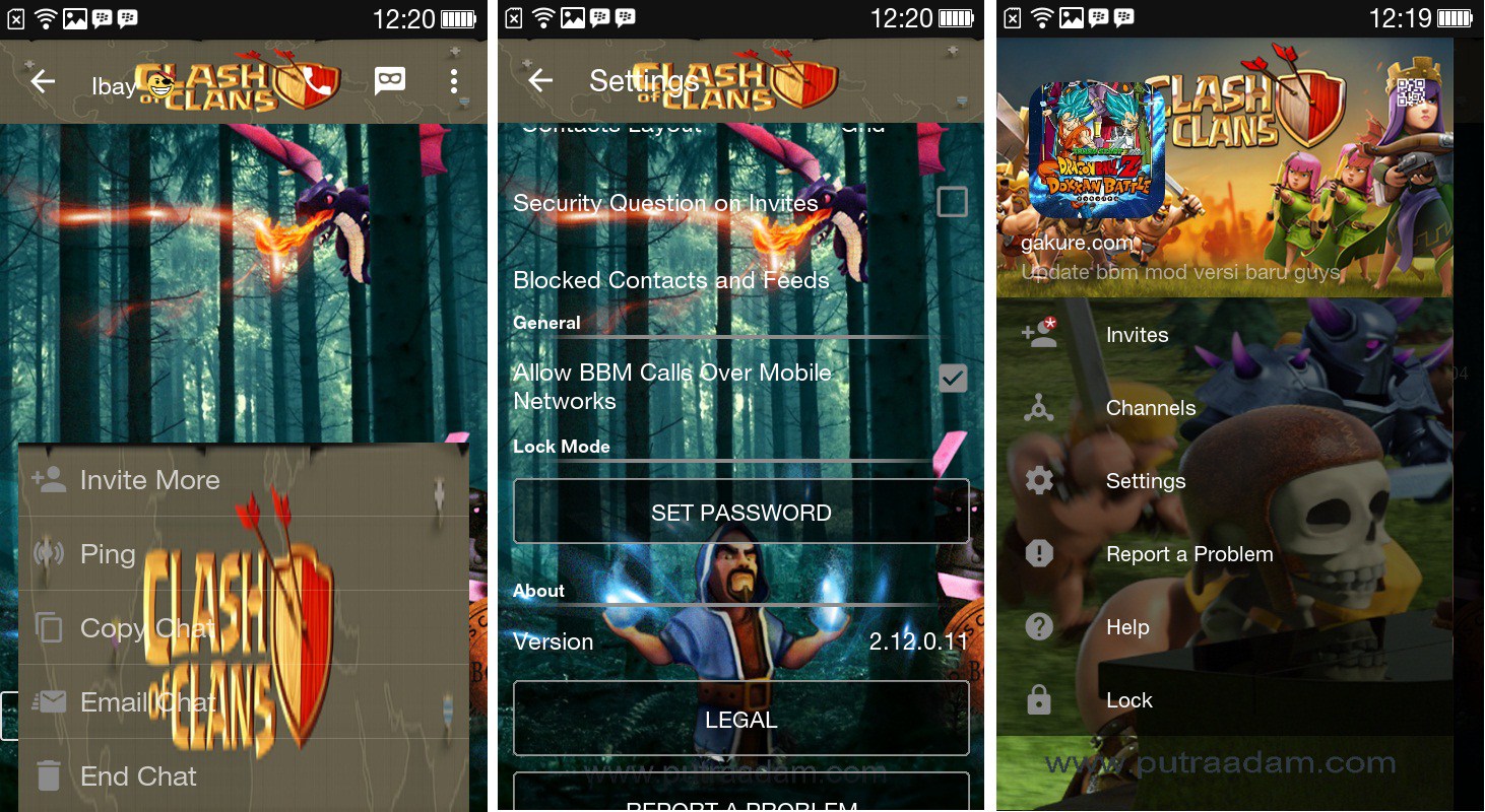Download BBM Mod Clash Of Clans Terbaru - Game dan 