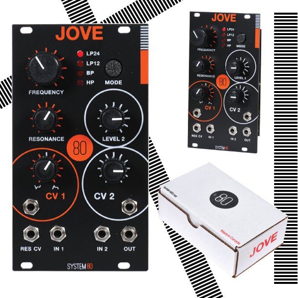 MATRIXSYNTH System 80 JOVE Filter & 850 MultiUtility Eurorack Modules