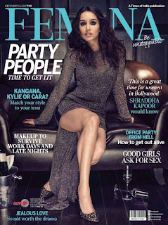 Shraddha Kapoor for Femina India Magazine Dec 2017