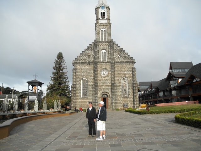 Vista da Catedral em Gramado RS