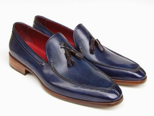 http://paulparkman.tictail.com/product/paul-parkman-mens-tassel-loafer-blue-hand-painted-leather