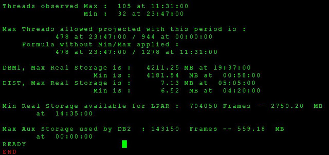 db2 code share: Sample Rexx program to decode Db2 statistics (SMF100)