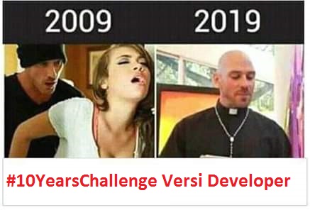 10 Years Challenge Versi Developer