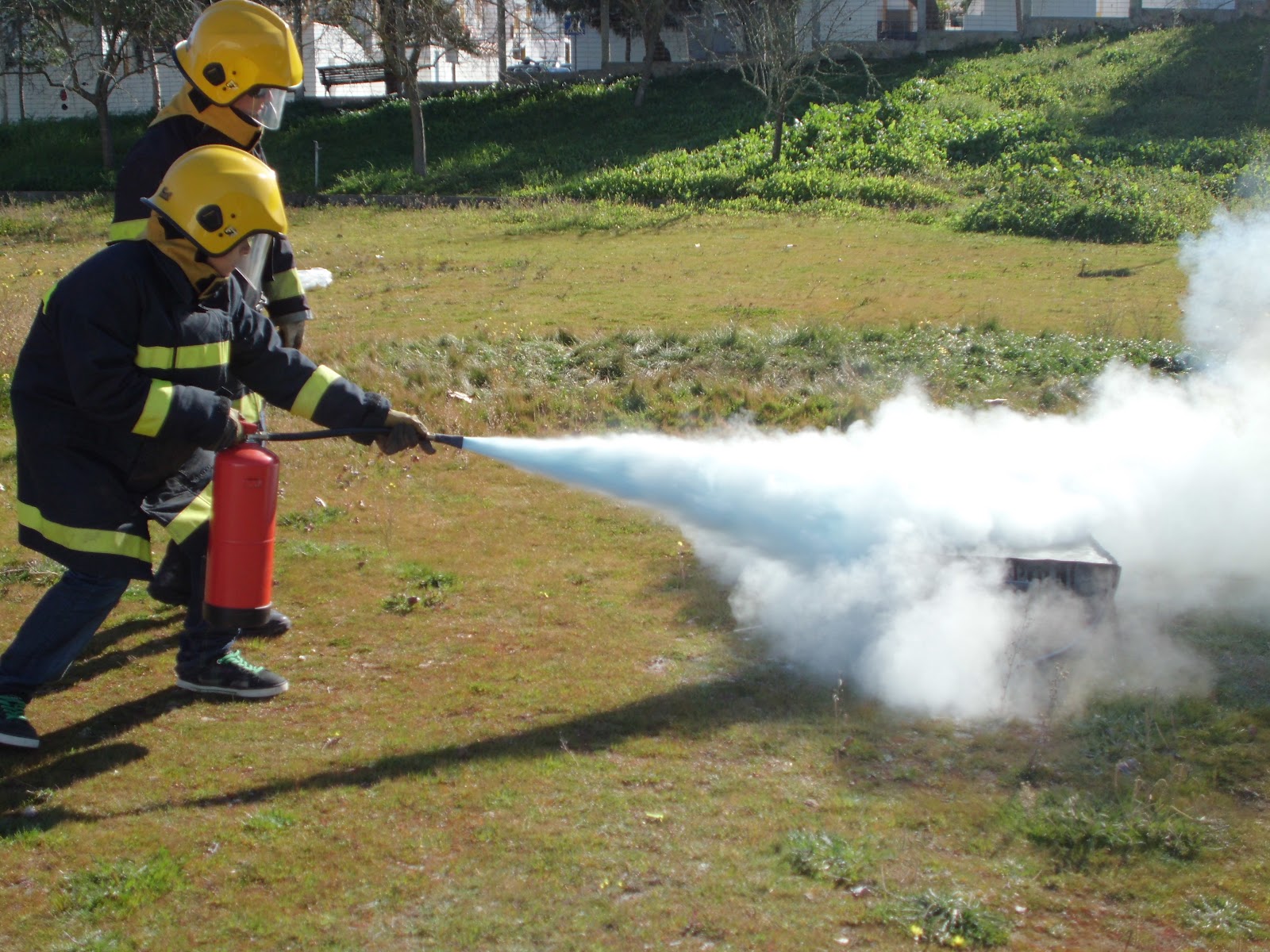 Verdadeiro PIEF 8.ºC Castro Verde Utilização de Extintores Como