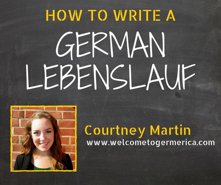German resume examples