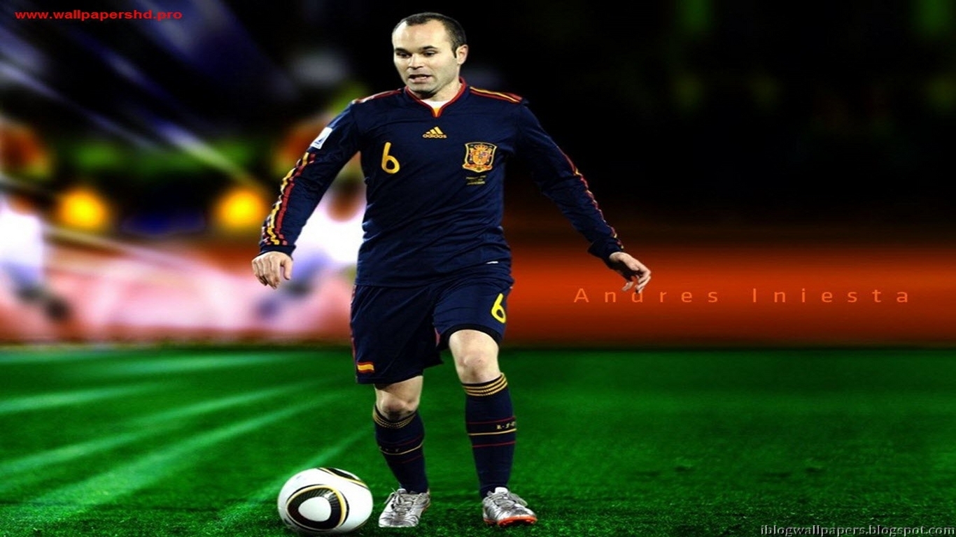 Andres Iniesta Spain Wallpapers Collection Free Download
