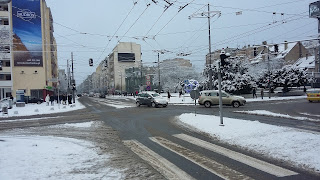 zima, Gdynia, śnieg