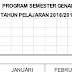 Program Semester Genap Tahun 2016/2017 dengan Excel