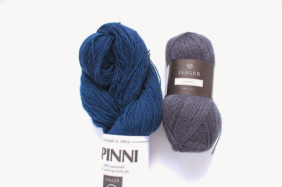 Isager糸Spinni & Alpaca 1 - 色番54のセット