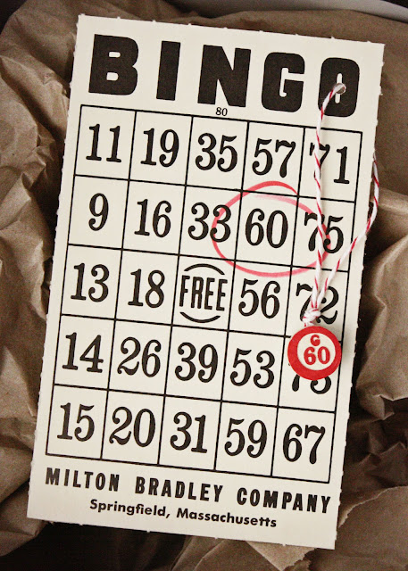 amy j. delightful blog: Bingo Birthday Card