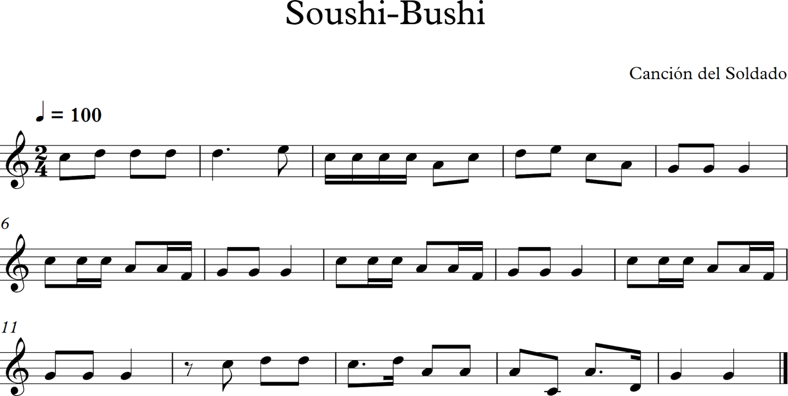 Soushi Bushi