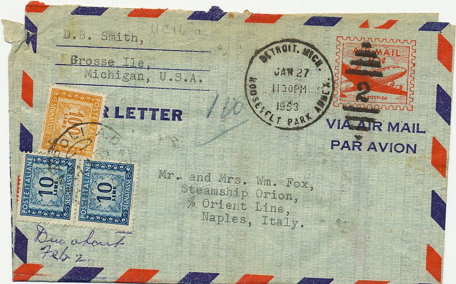 Aerogrammes & Airletters - Philatelic Archeology: USA: Air Letter ...
