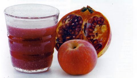jus buah apel delima penurun kolesterol tinggi