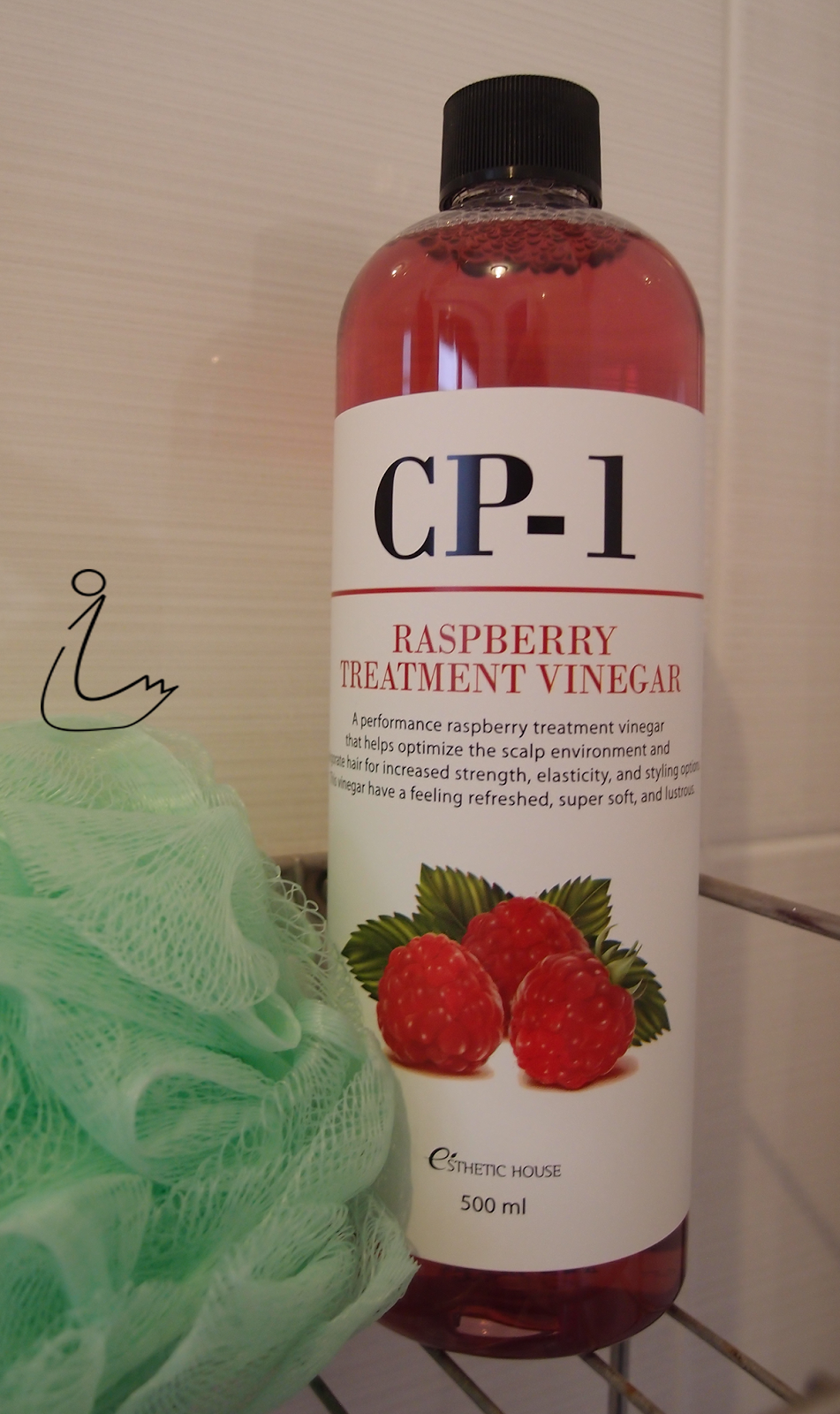 The Swanple Review Piolang CP1 Raspberry Treatment Hair Vinegar