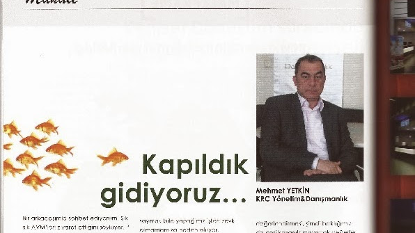 Mall Report Dergisi Mehmet YETKİN Makalesi