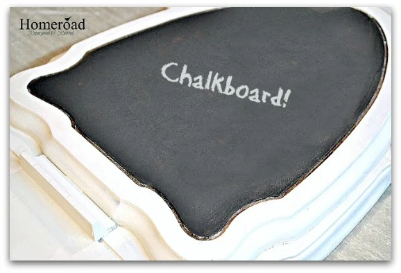 chalkboard from broken table