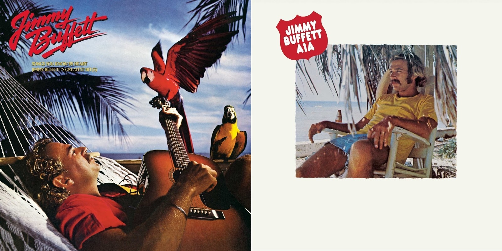 Jimmy Buffett's Classic Albums SONGS YOU KNOW BY HEART and A1A