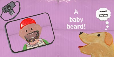 Baby Beards! - Baby Book for recording eating milestones! Add your own photos!