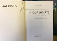 Machines in Our Hearts, by Kirk Jeffrey, superimposed on Intermediate Physics for Medicine and Biology.