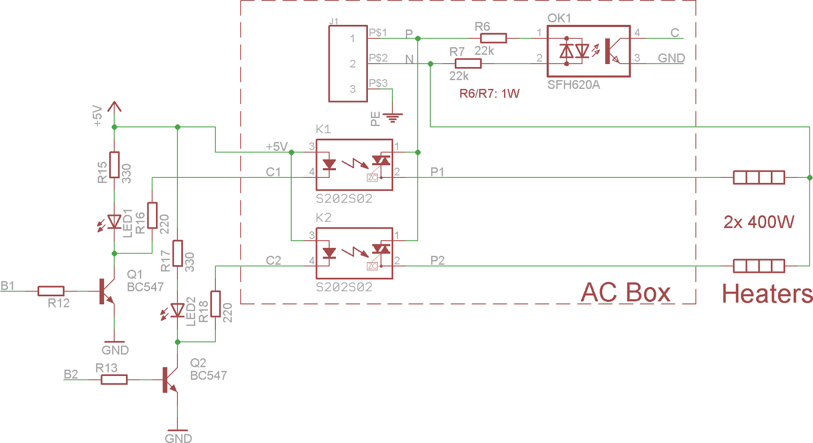 Building a Reflow Oven: Circuit Overview