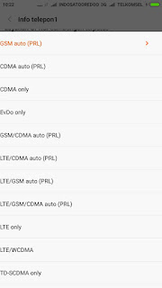 Cara Setting Jaringan CDMA Smartfren 4G LTE di Redmi Note 2 Untuk Berinternetan