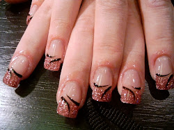 nail designs simple easy glitter beginners nails cool diy idea nice short french latest polish diamond tip stripes nailart pretty
