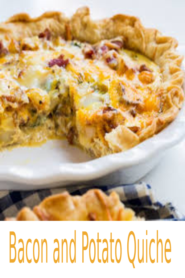 BACON AND POTATO QUICHE