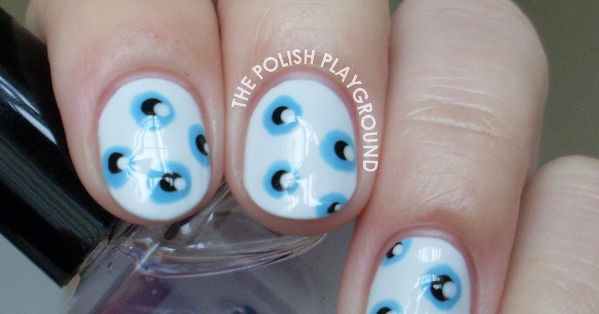 The Polish Playground 1984 Book Inspired Nail Art