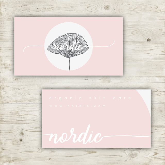  Free Floral Girl Boss Business Card - Printable Pink and White