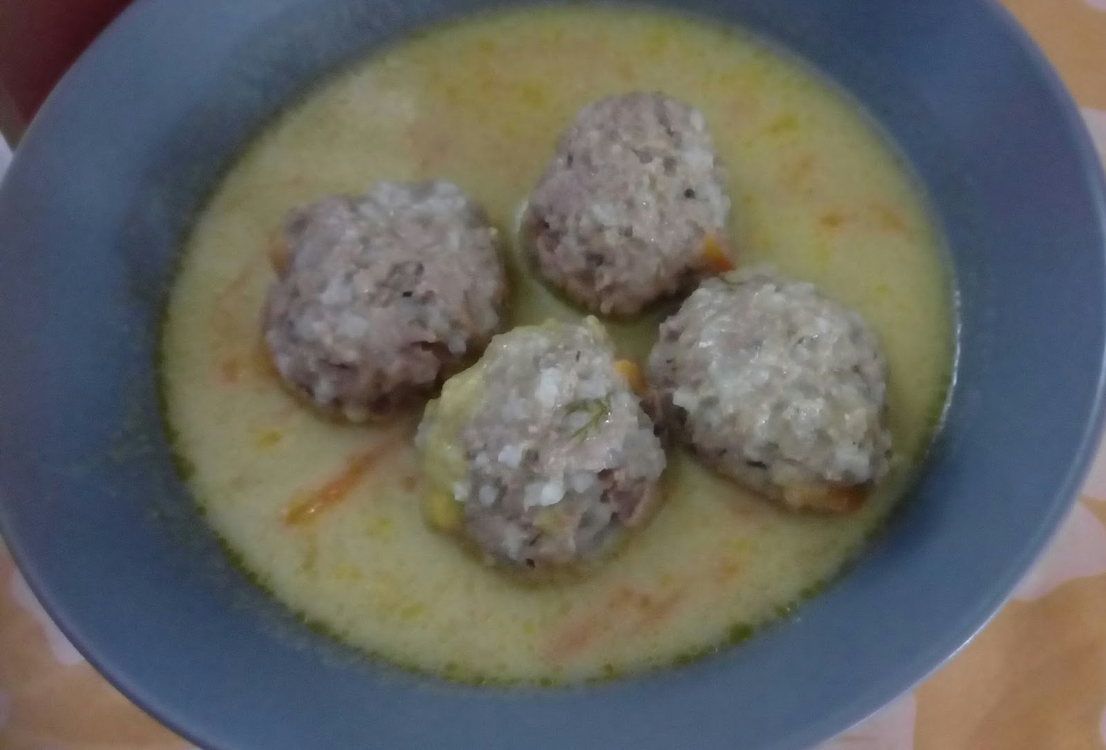 Hellenic "Recipes" Greek Meatball Soup with egglemon sauce