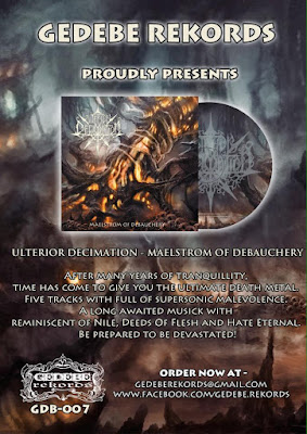 Ulterior Decimation – Maelstorm of Debauchery (EP2017)