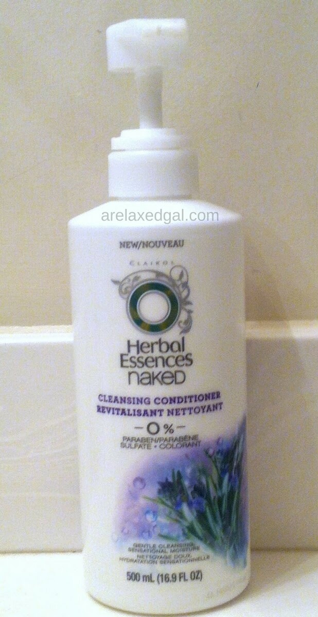 A review of the Herbal Essences Naked Cleansing Conditioner. | arelaxedgal.com