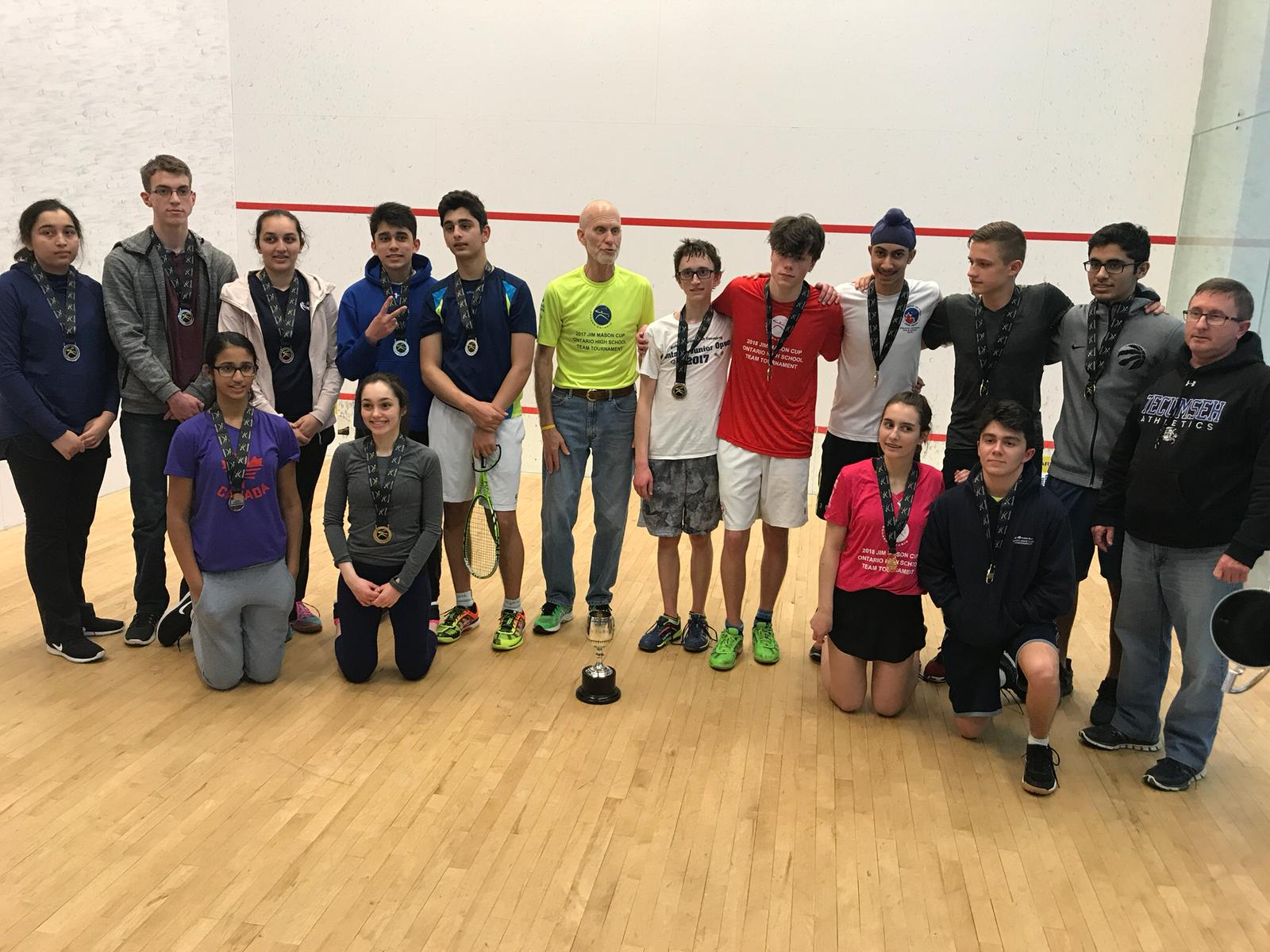 Squash Windsor Squash & Fitness Ontario High School Squash Championships