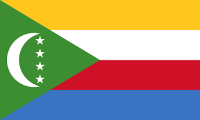 Logo Gambar Bendera Negara Komoro PNG JPG ukuran 400 px