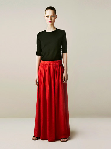 Long Skirts For Women: Zara Long Skirt With Splits
