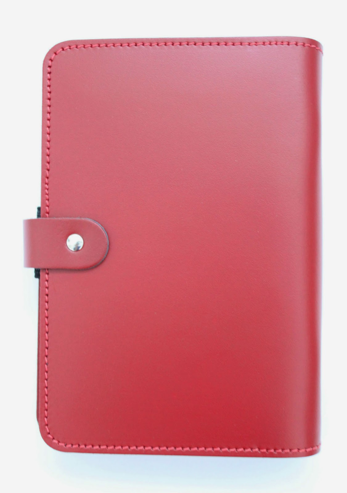 Letters in November Filofax Personal Original Pillarbox Red Review and