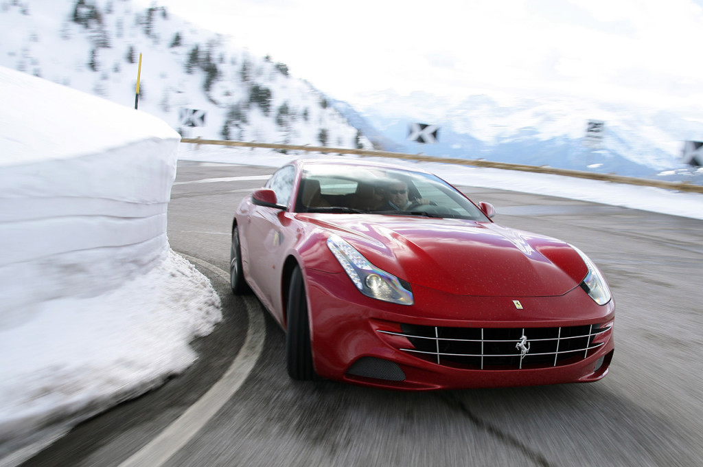 Ferrari FF дрифт