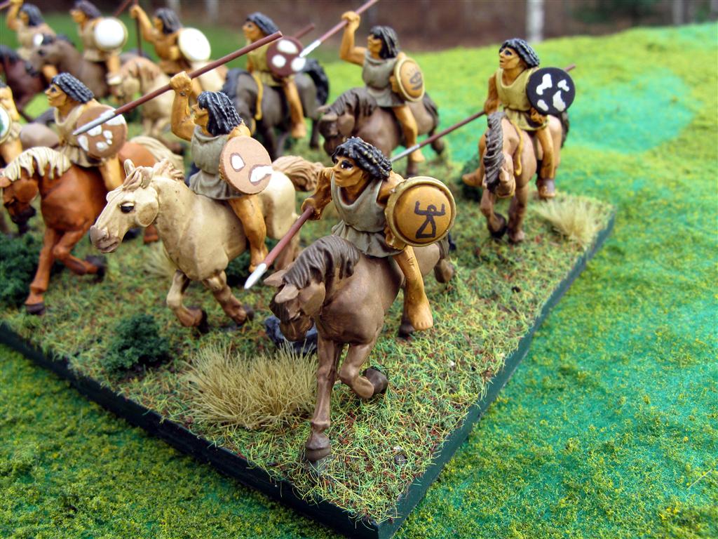 AJ's Wargaming Blog 28mm Numidian Light Cavalry