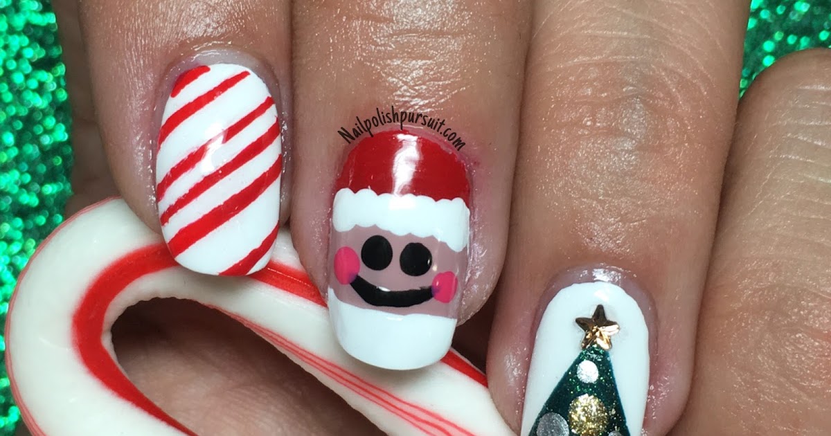 KellieGonzo: Guest Post by Nail Polish Pursuit: Christmas Nail Art ...