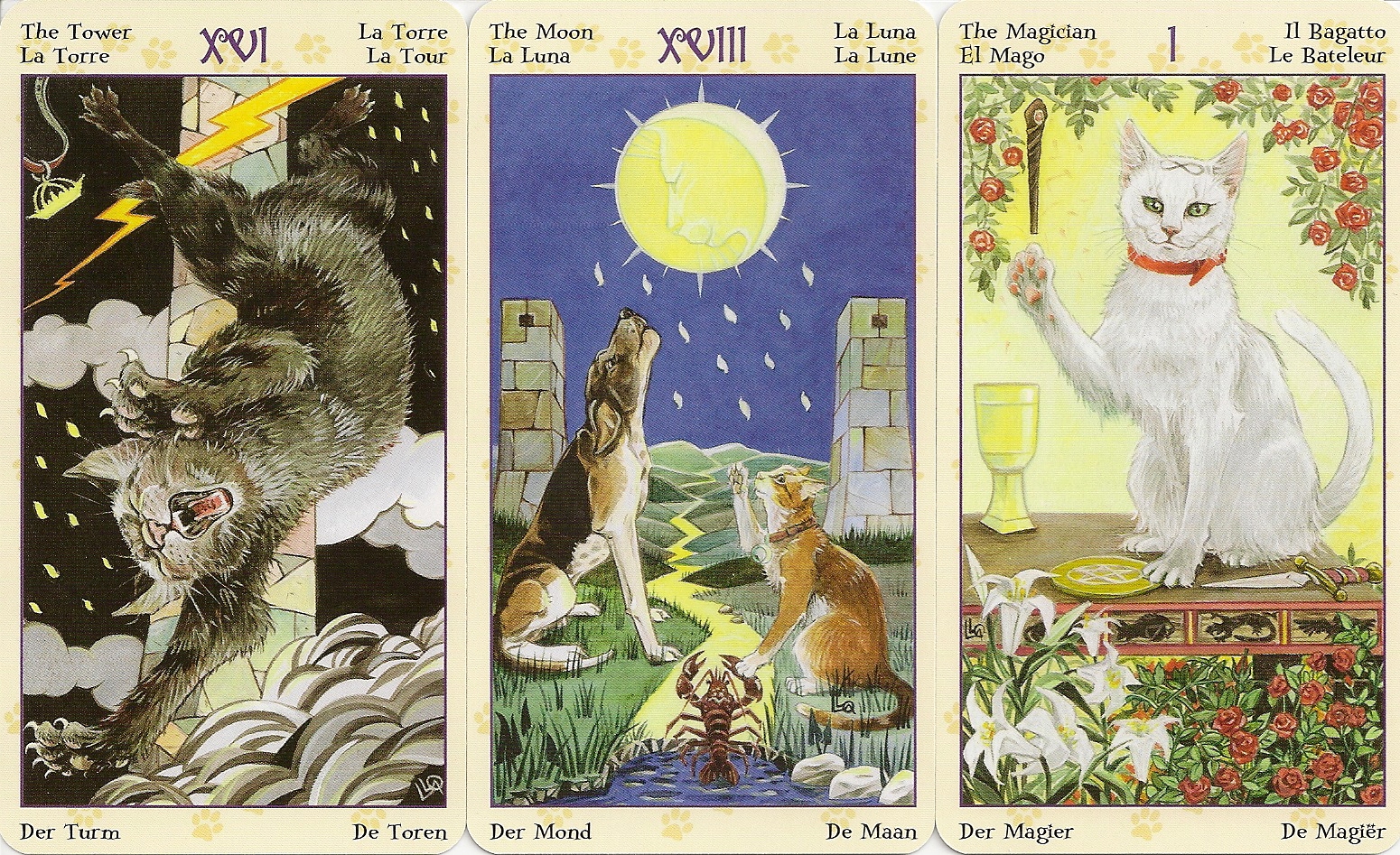 Eno's Tarots: Tarot of Pagan Cats