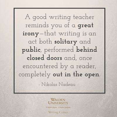 A good writing teacher... | Walden Writing Center Blog