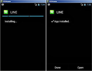 Registrasi ) Line di Emulator Android PC