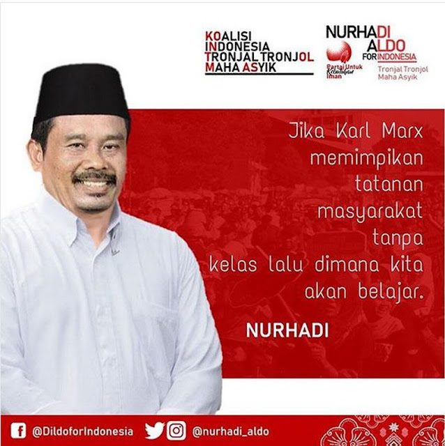 Viral Capres Fiktif 2019 Nurhadi-Aldo, Fakta dan Kutipan Nyeleneh Kejenuhan Kampanye Viral Capres Fiktif 2019 Nurhadi-Aldo, Fakta dan Kutipan Nyeleneh Kejenuhan Kampanye