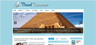 Travel Vacation Blogger Template is a 3 column and travel related template. its good for travel blog
